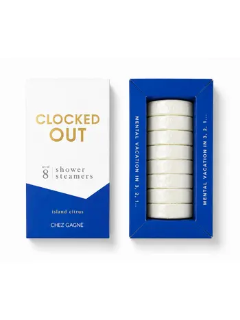 Chez Gagne Clocked Out Shower Steamers