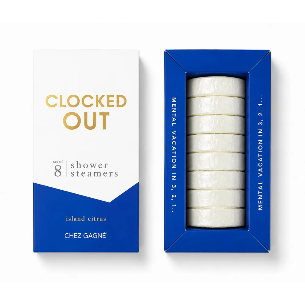 Chez Gagne Clocked Out Shower Steamers