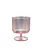 12oz Hand-Blown Pleated Flower Shapped Wine Glass