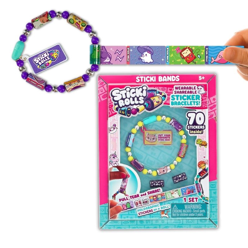 Toysmith Sticki Rolls Sticki Band Single Pack 24 PC