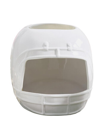 Slant Collections Ceramic Helmut Snack Bowl