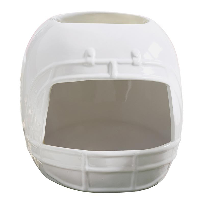 Slant Collections Ceramic Helmut Snack Bowl