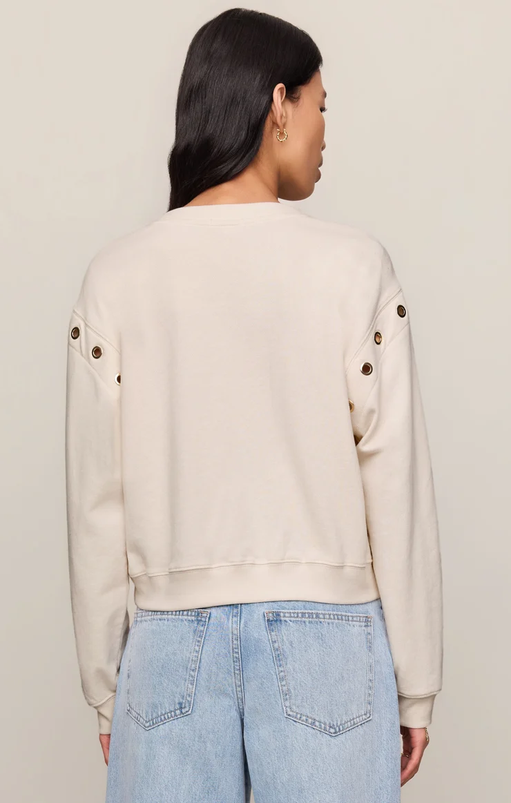 Z Supply Axel Grommet Sweatshirt
