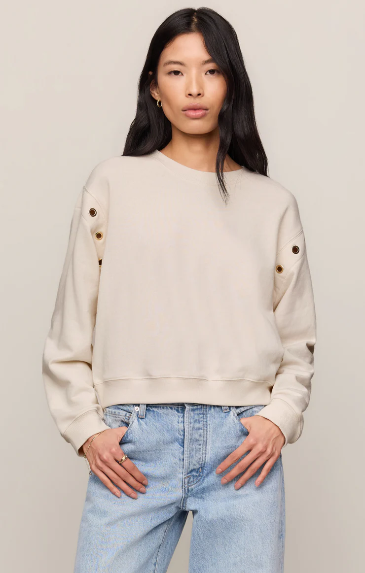 Z Supply Axel Grommet Sweatshirt