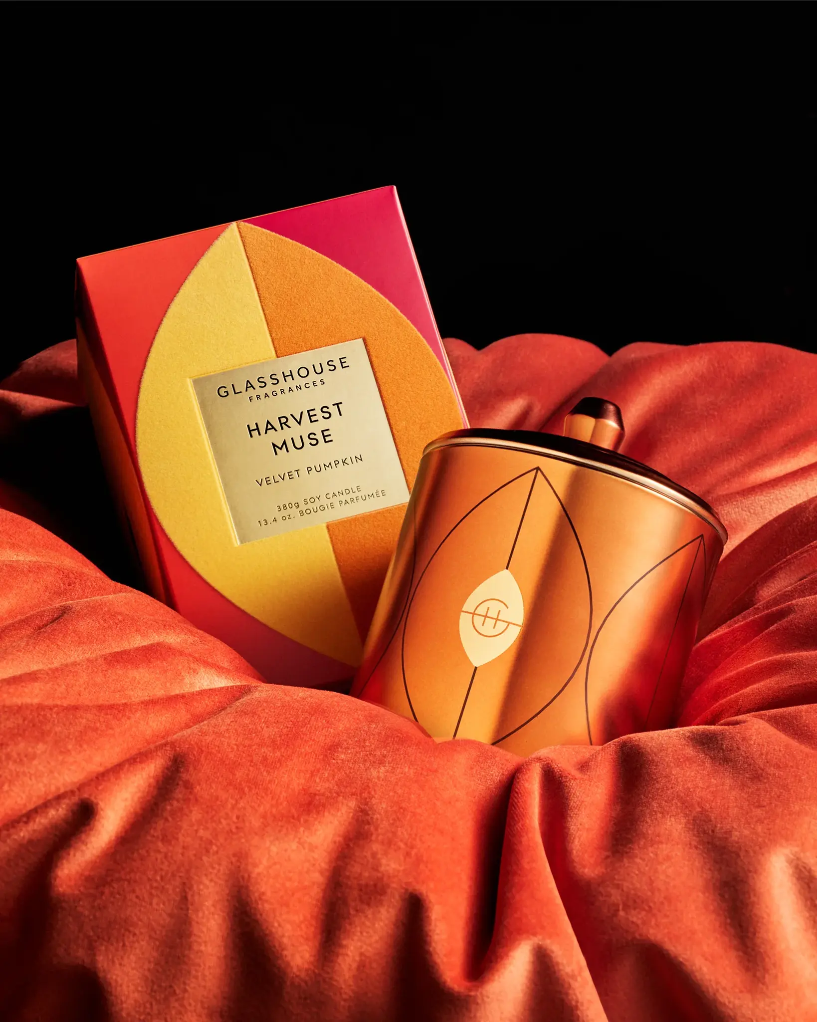 Glasshouse Fragrances Harvest Muse 13.4oz Candle