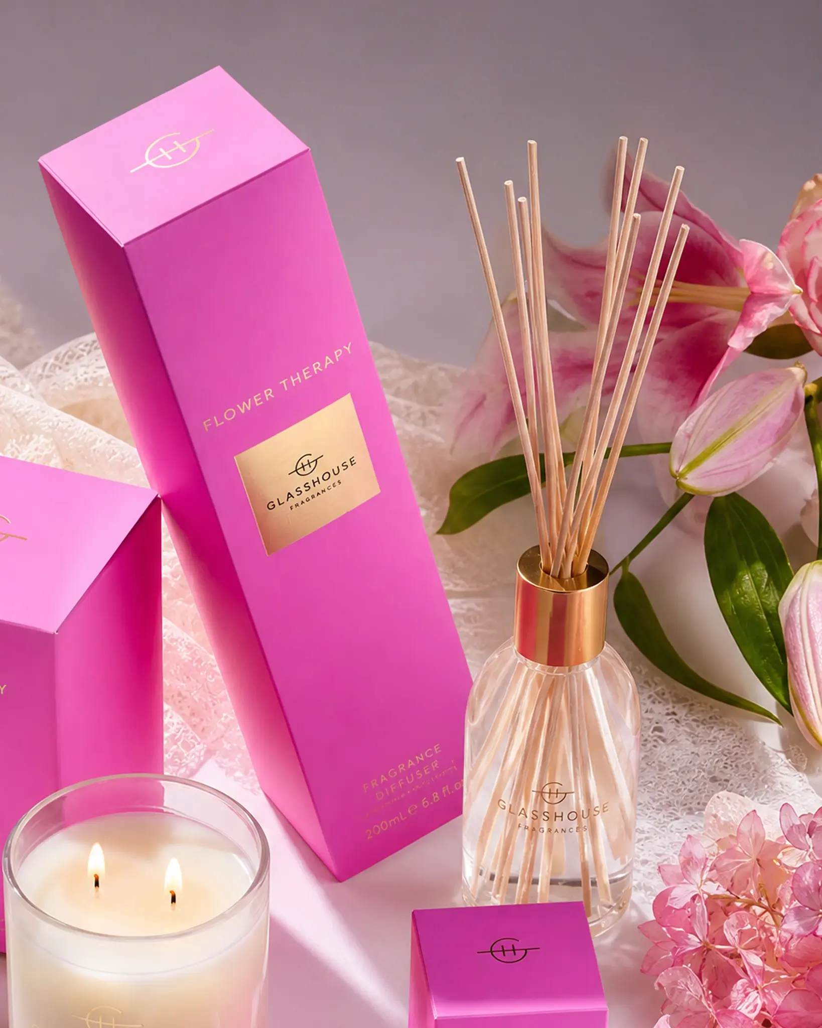 Glasshouse Fragrances Flower Therapy Diffuser