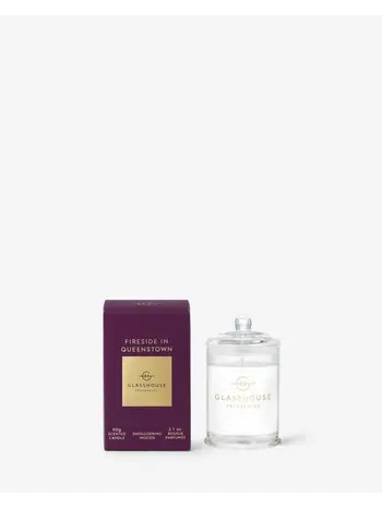 Glasshouse Fragrances Fireside in Queenstown 2.1oz Candle