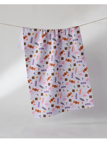 Geometry Spooky Sweets Tea Towel