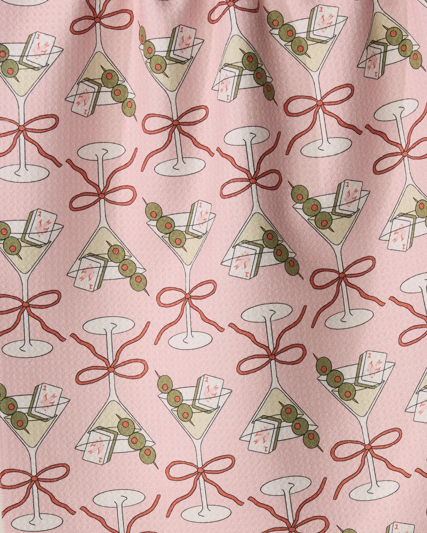 Geometry Flower-tinis Tea Towel-Mahjong