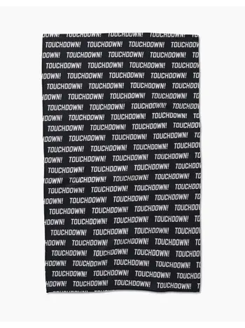 Geometry Touchdown Tea Towel