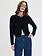Daze Muse Embroidered Fitted Cardigan