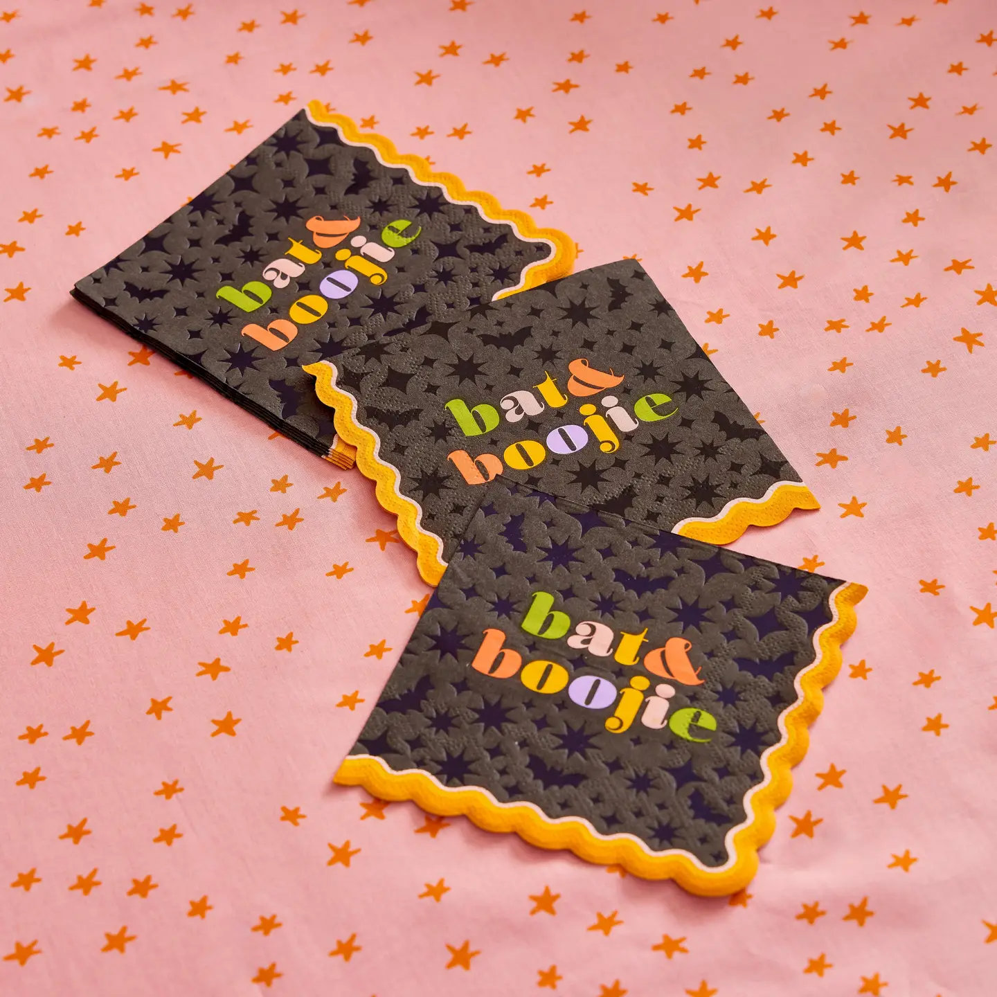 Packed Party Bat & Boo-jie Cocktail Napkins