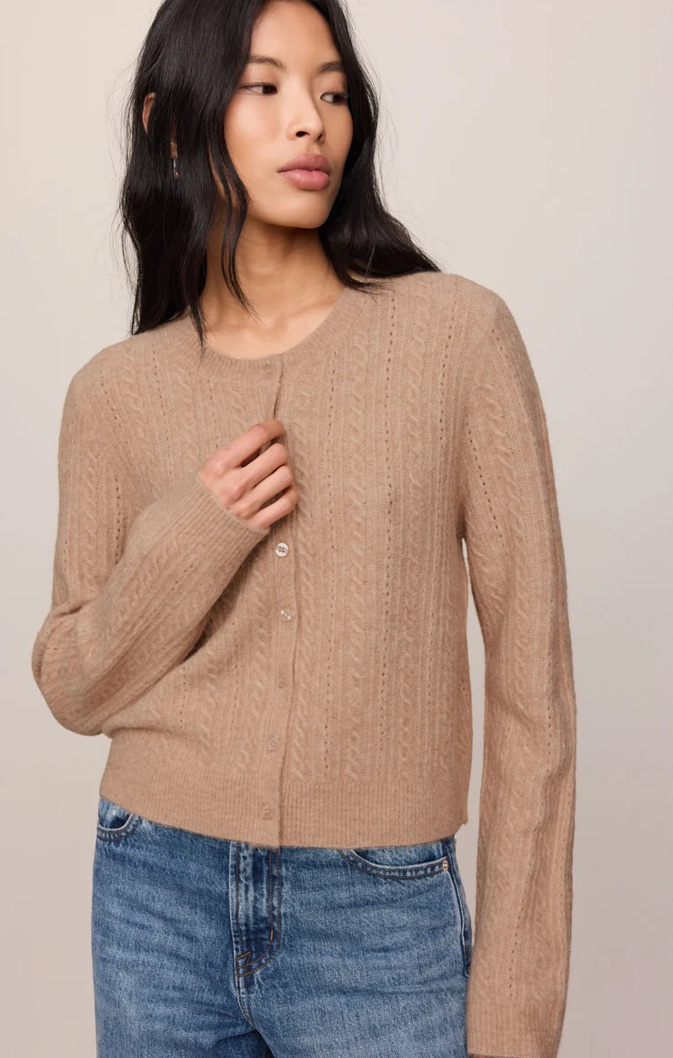 Z Supply Medina Pointelle Cardigan