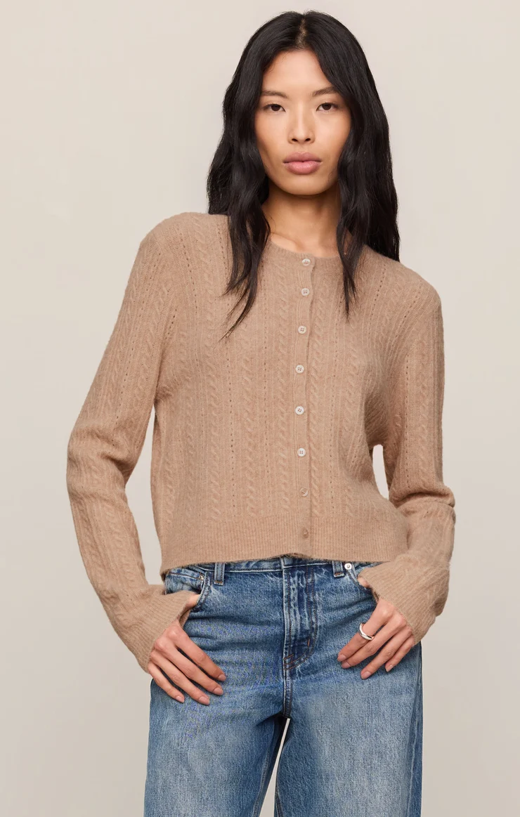 Z Supply Medina Pointelle Cardigan