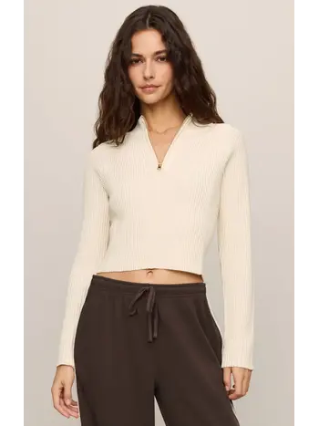 Z Supply Summit Half Zip Sweater