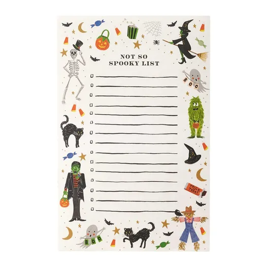 Rifle Paper Co Halloween Parade Notepad