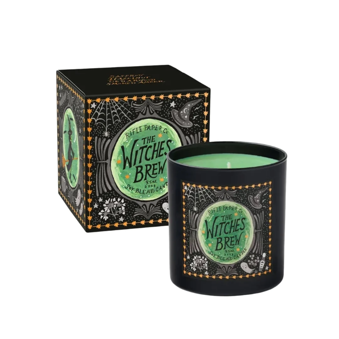 Rifle Paper Co Witches Brew 9.5oz Glass Candle