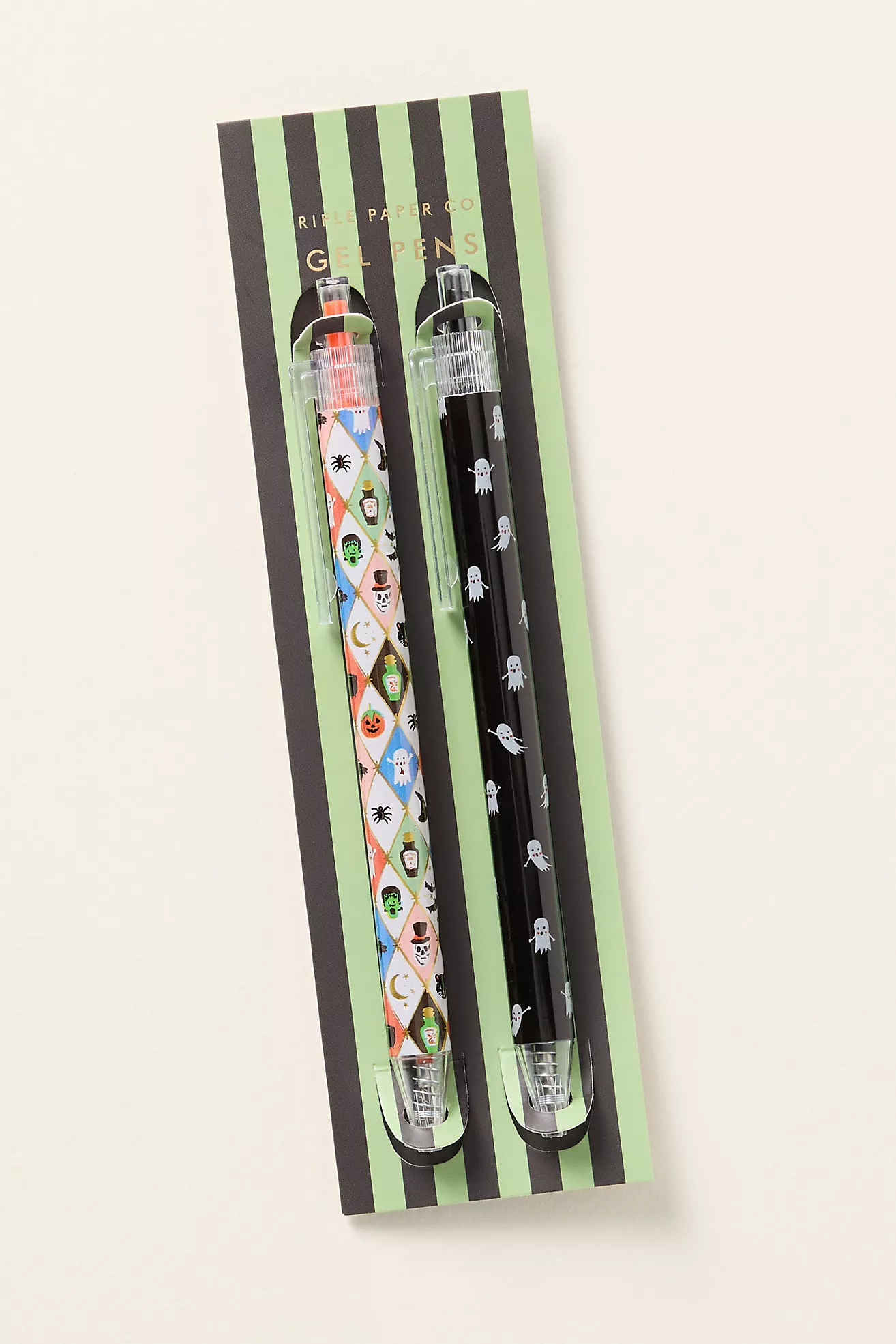 Rifle Paper Co Halloween Argyle Gel Pen Set