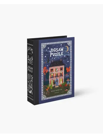 Rifle Paper Co Haunted House Jigsaw Puzzle
