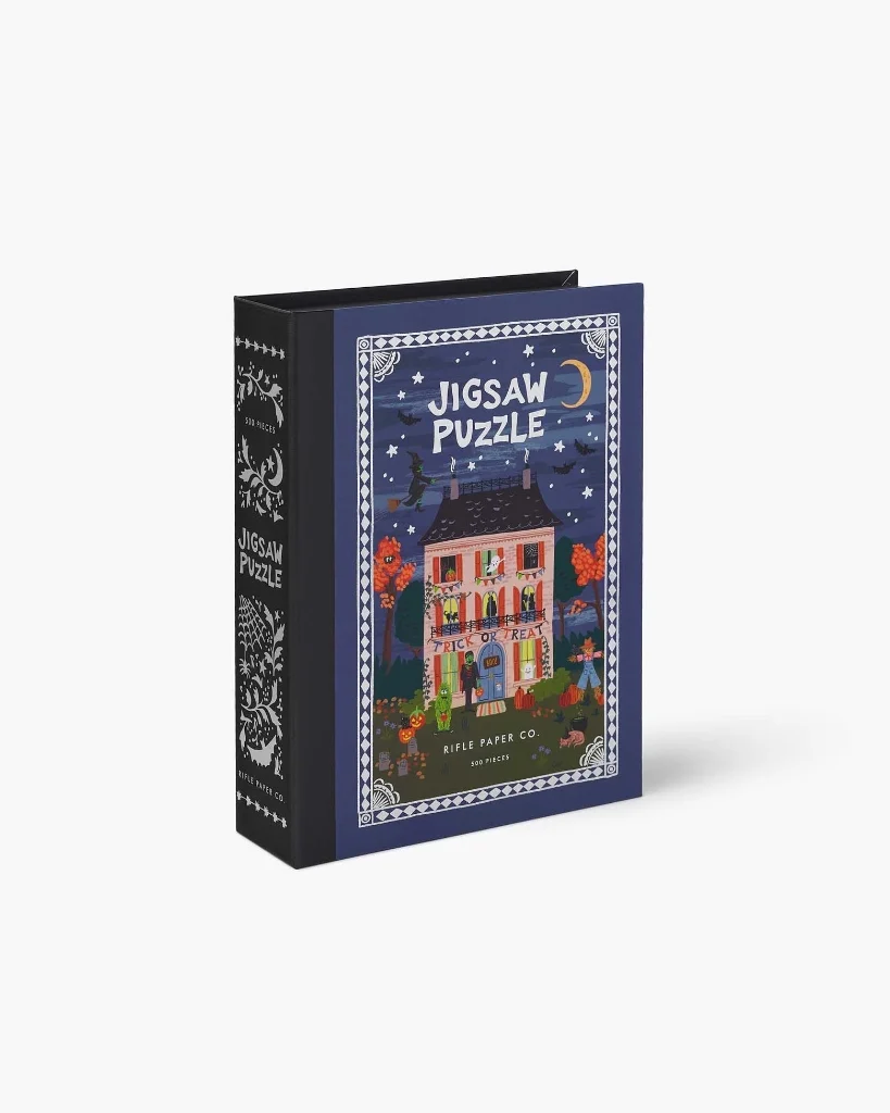 Rifle Paper Co Haunted House Jigsaw Puzzle