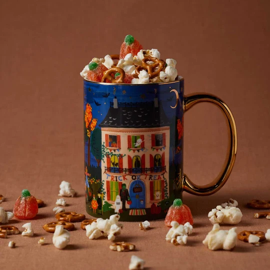 Rifle Paper Co Haunted House Porcelain Mug