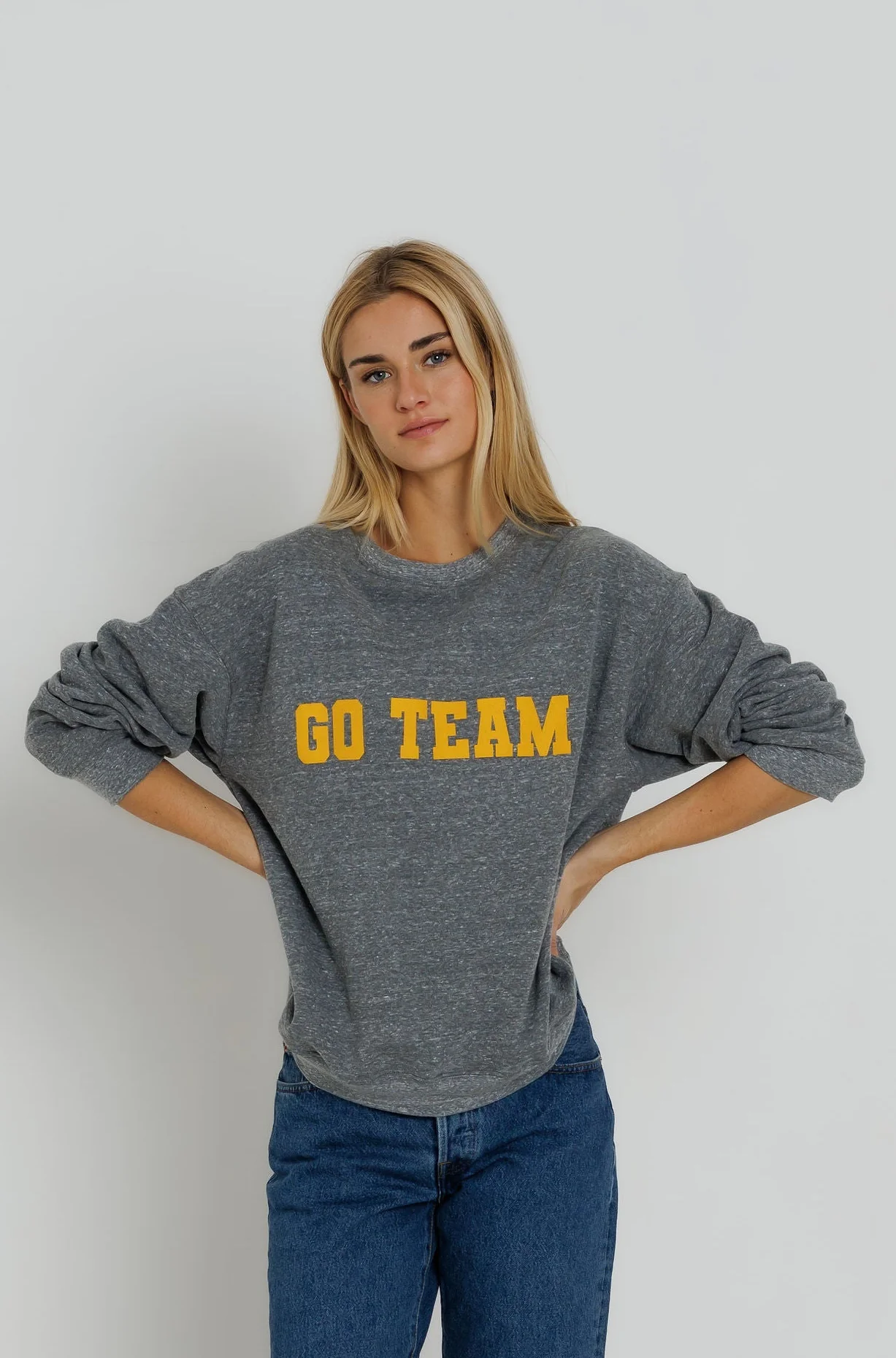 Sunny Somewhere Go Team-Classic Hoodie
