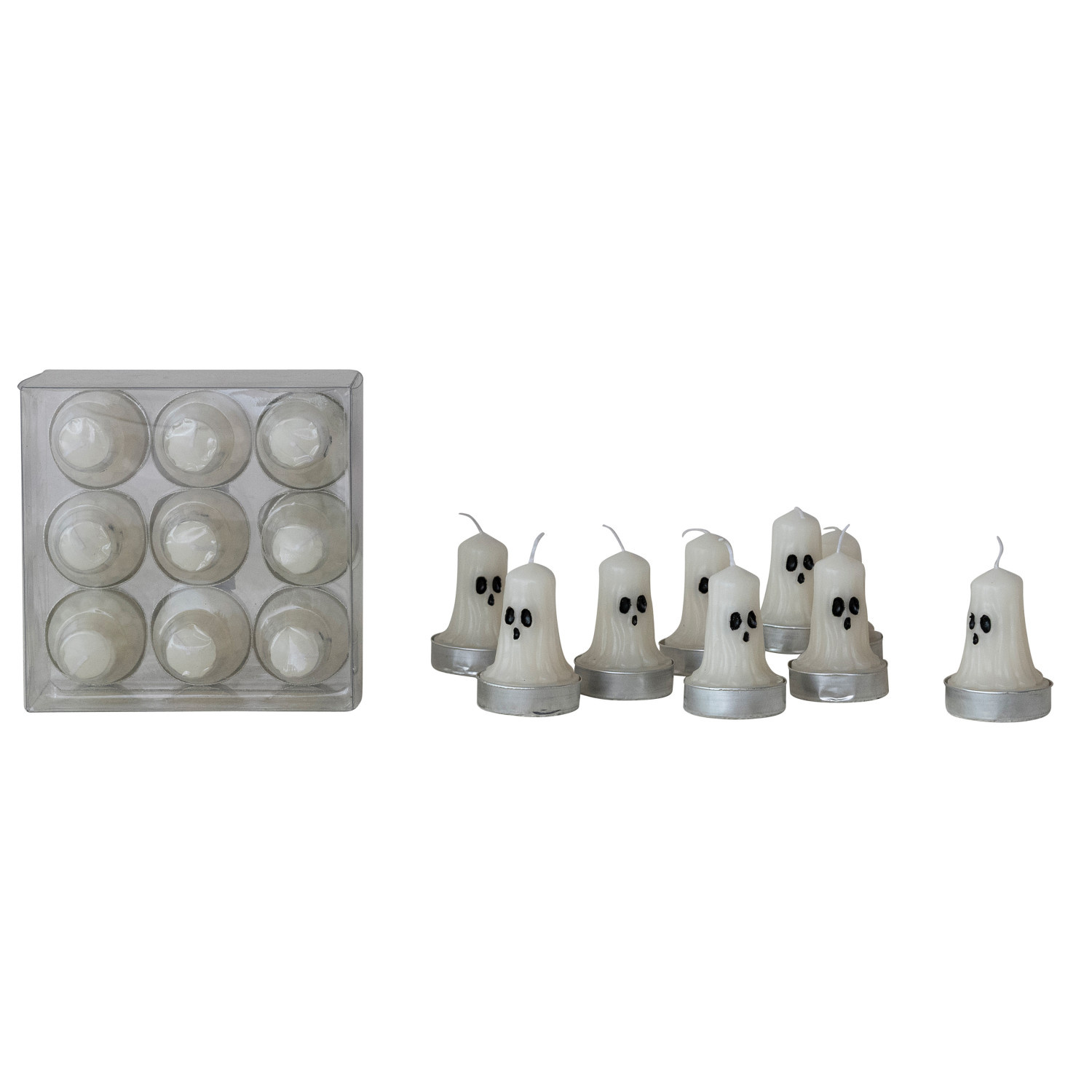 Ghost Tealight Candles