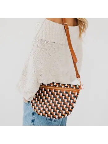 Pretty Simple Diagonal Woven Westlyn Bag