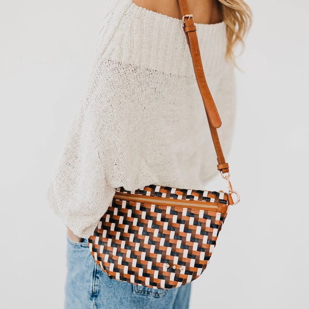 Pretty Simple Diagonal Woven Westlyn Bag