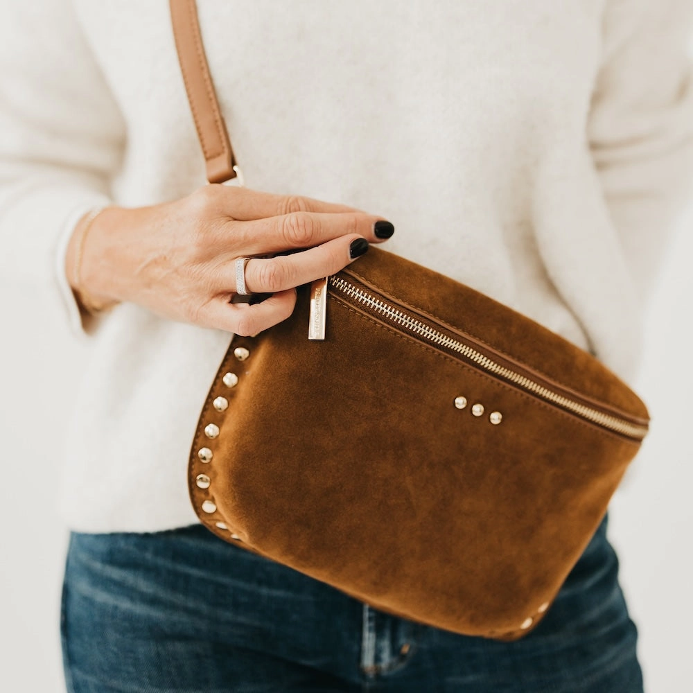 Pebble Sabrina Studded Bum Bag