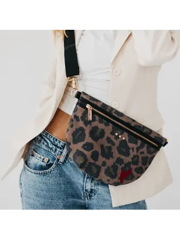 Colby Canvas Printed Crossbody Bag