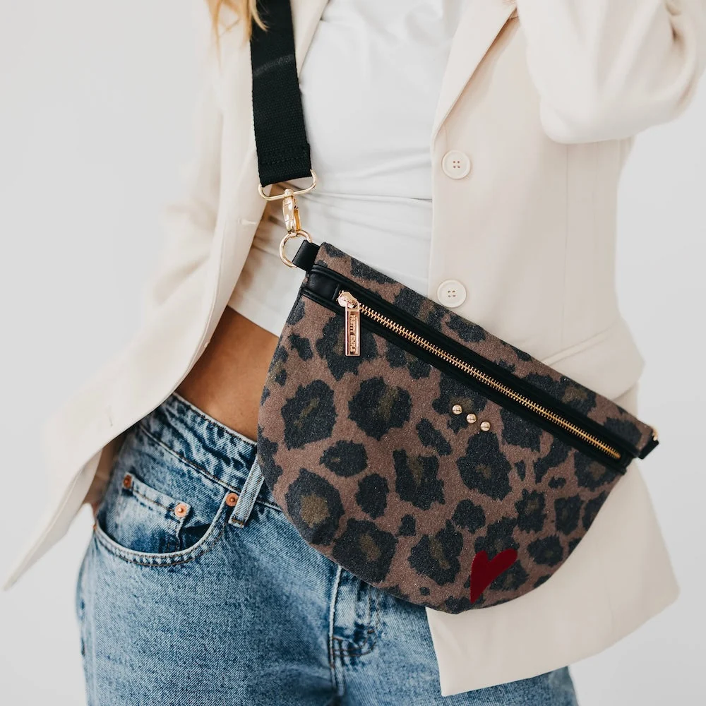 Colby Canvas Printed Crossbody Bag