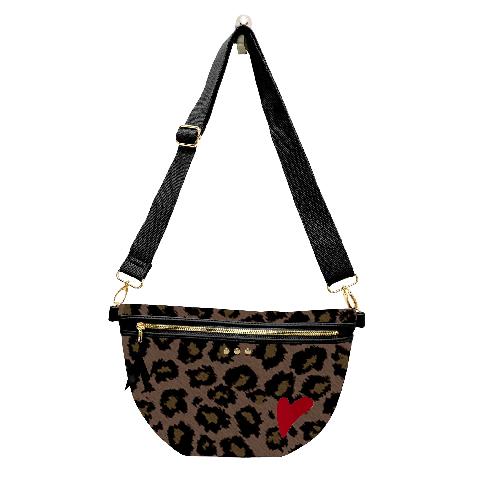 Colby Canvas Printed Crossbody Bag