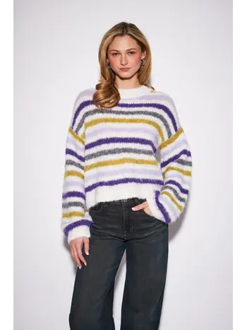 John + Jenn Zoe Stripe Pullover
