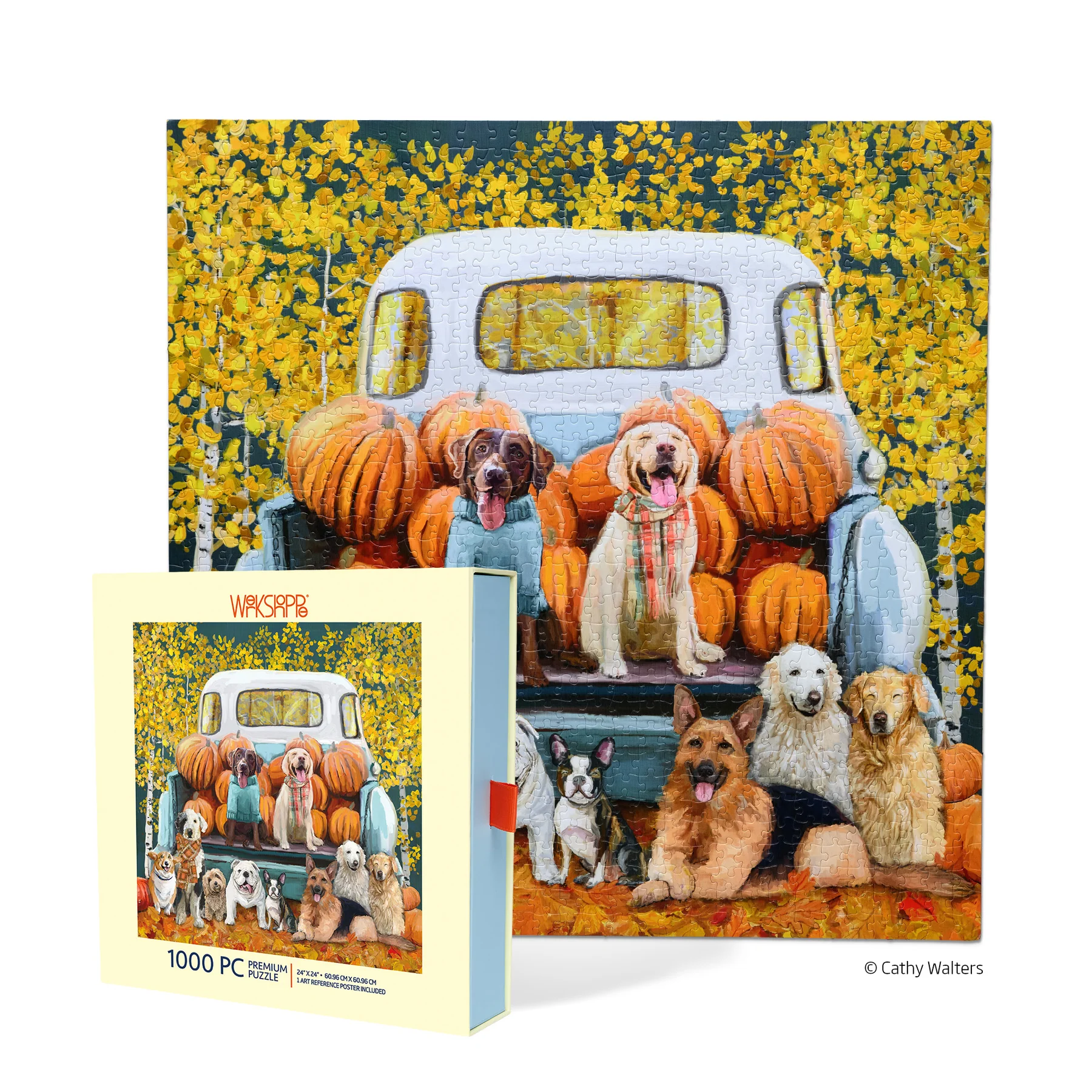 Werkshoppe Pumpkin Pals 1000 Piece Puzzle