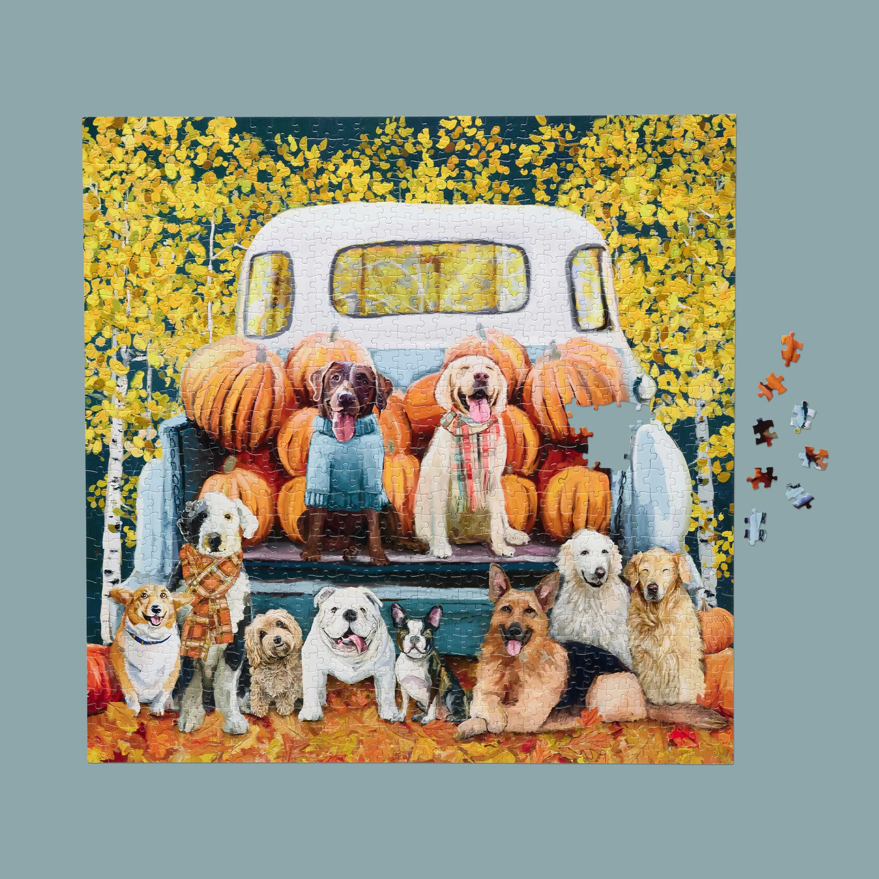 Werkshoppe Pumpkin Pals 1000 Piece Puzzle
