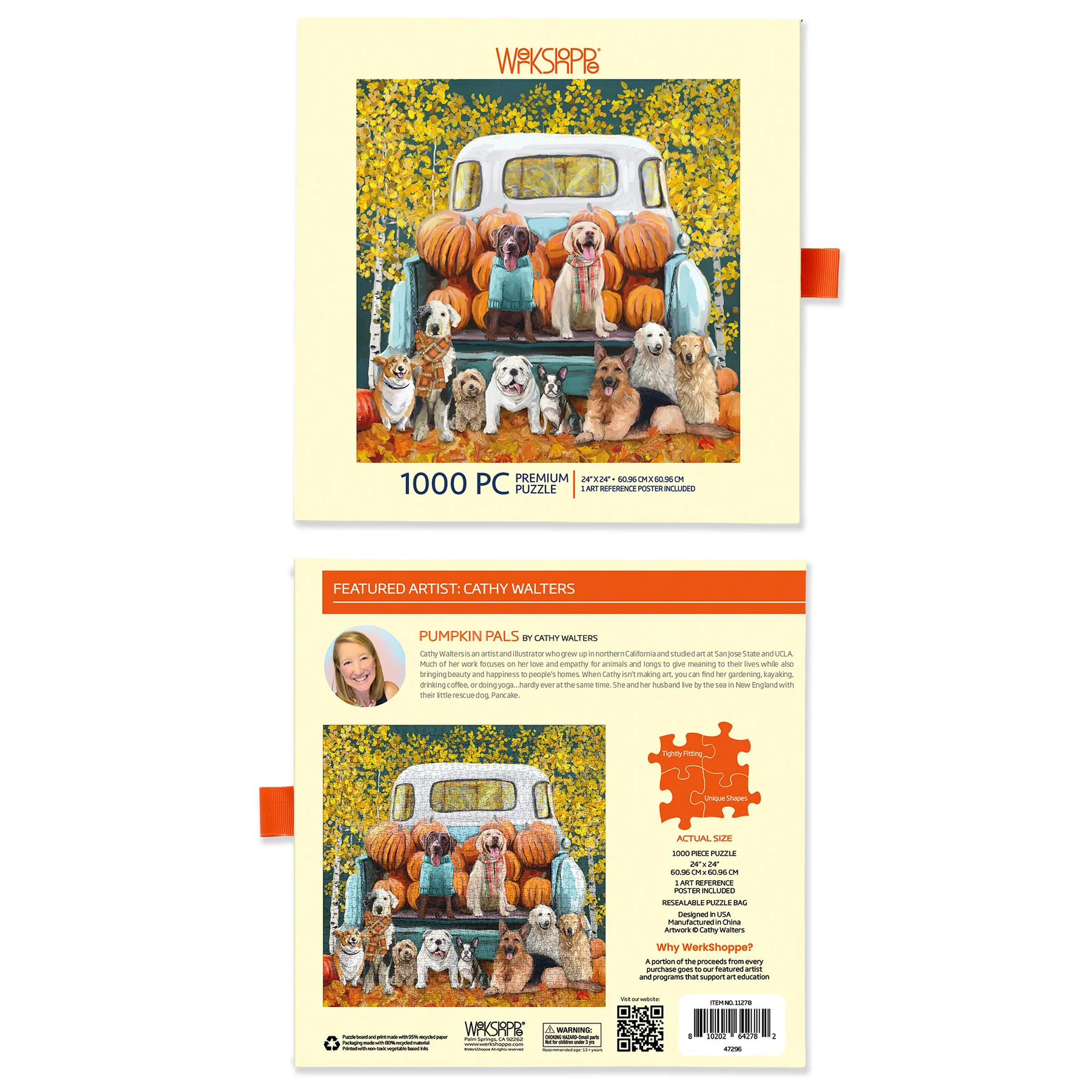 Werkshoppe Pumpkin Pals 1000 Piece Puzzle