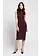 Central Park West Tessa Sleeveless Stretch Lace Dress