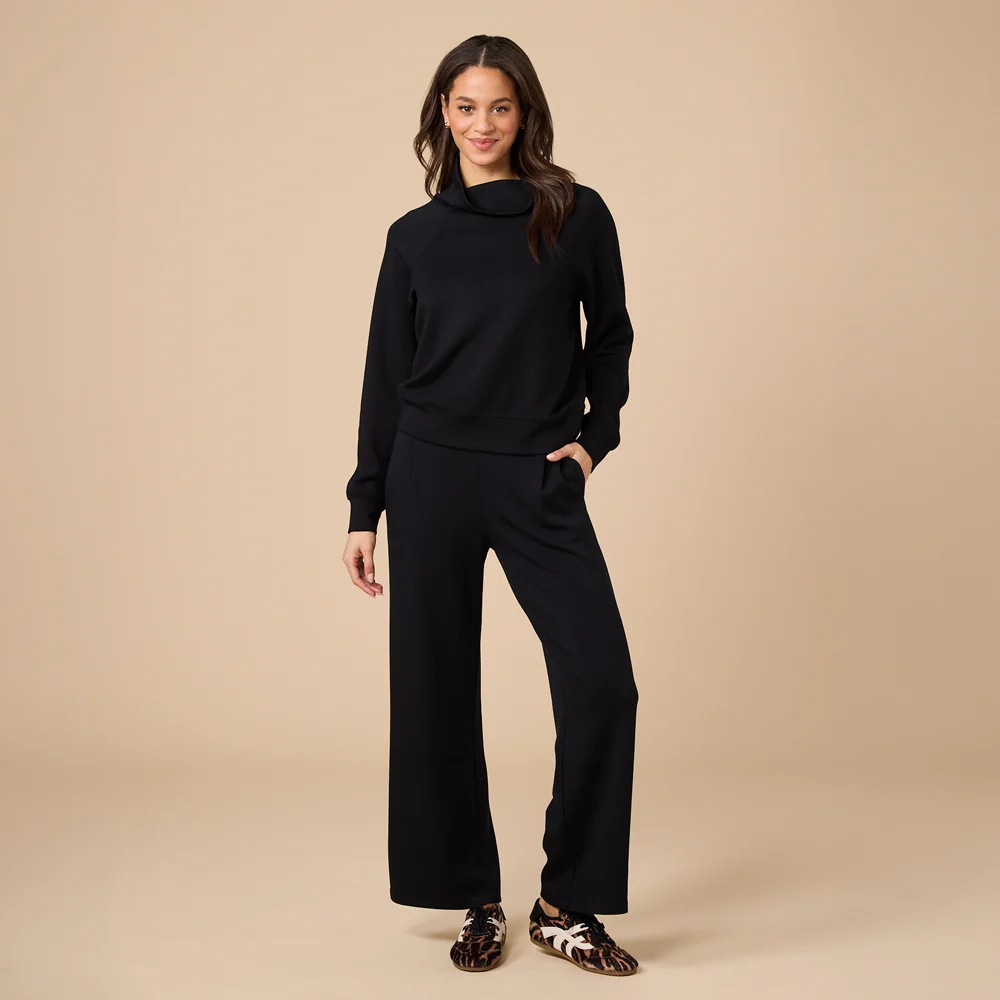 Softies DreamTech Cowl Neck w/Pleat Pant