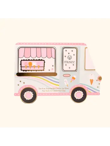 Musee Ice Cream Truck Bath Balm + Accessory Set