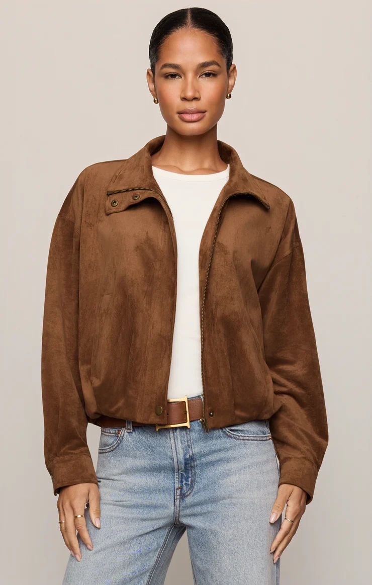 Z Supply Corin Bubble Hem Jacket