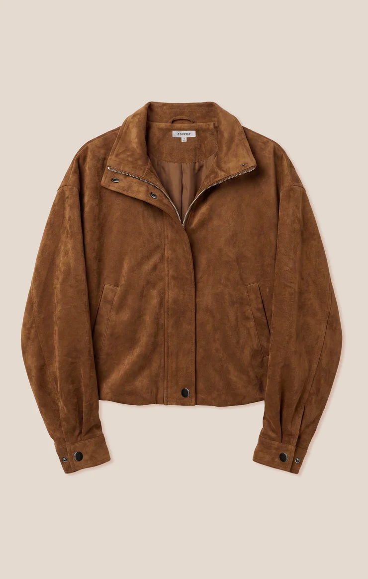 Z Supply Corin Bubble Hem Jacket