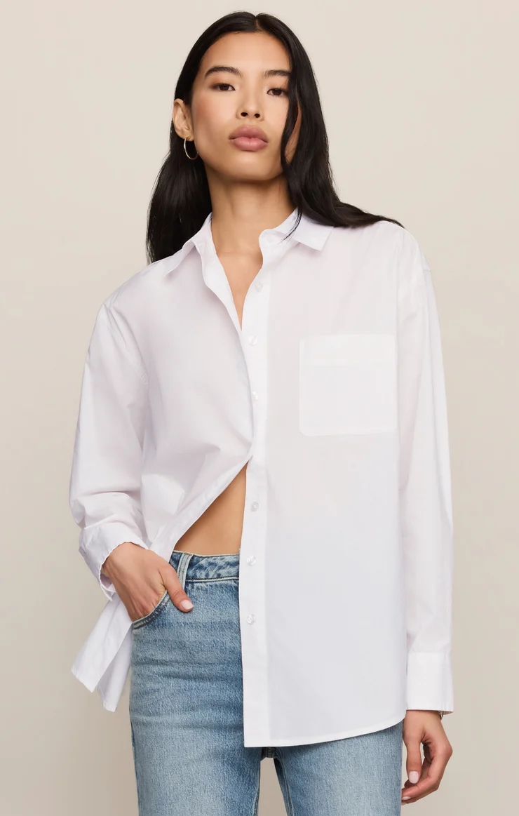 Z Supply The Gallery Button Up White