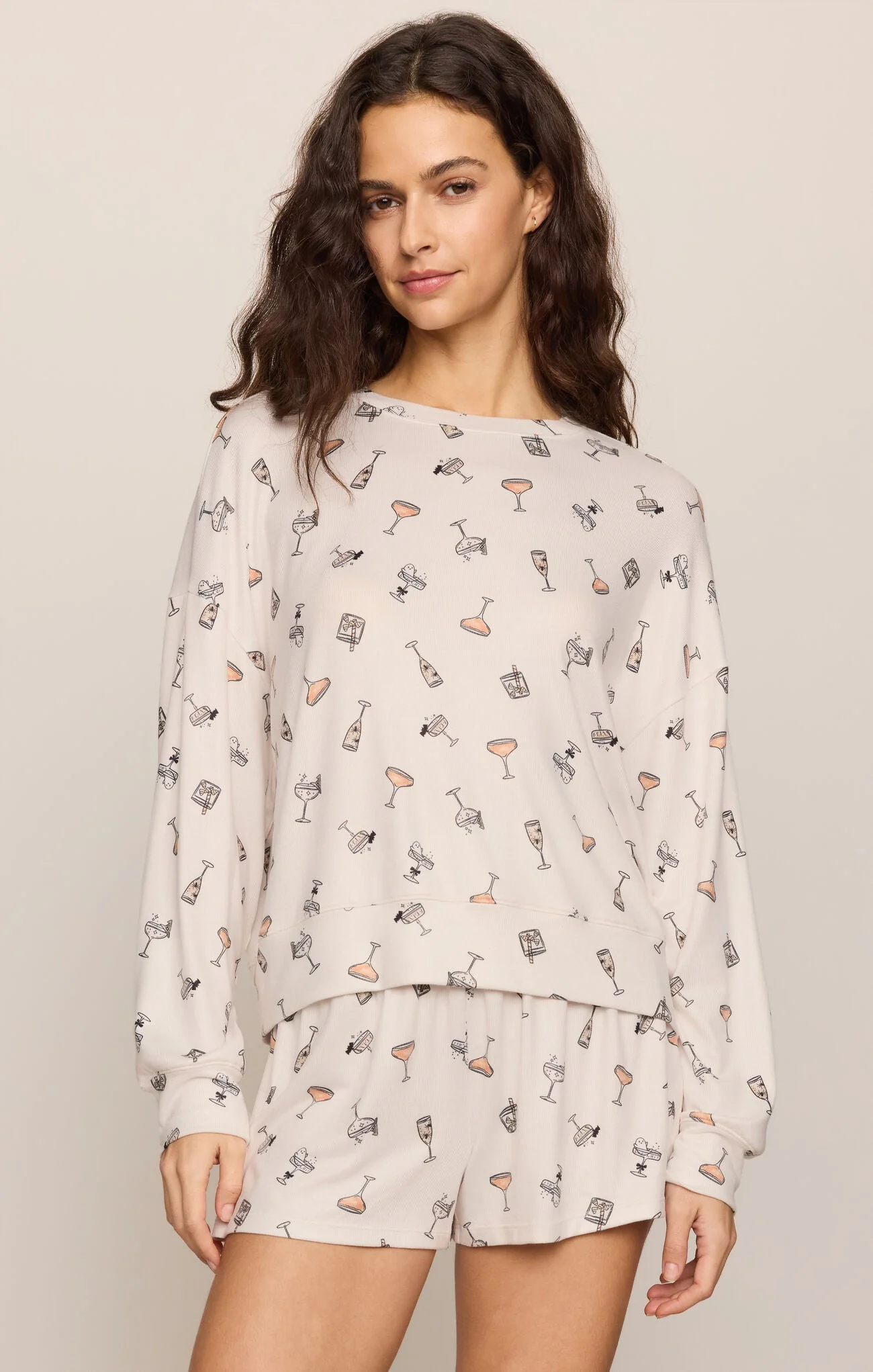 Z Supply Ella Cocktail LS Top