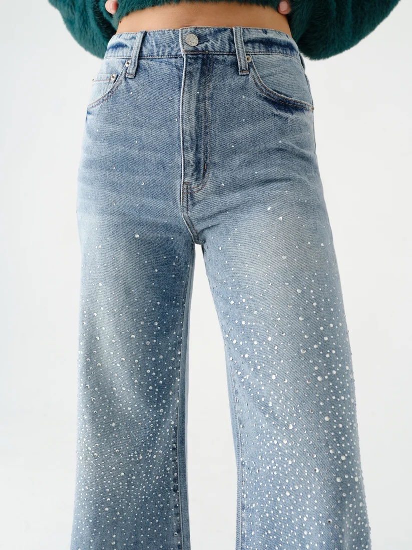 Daze Far Out High Rise Wide Leg