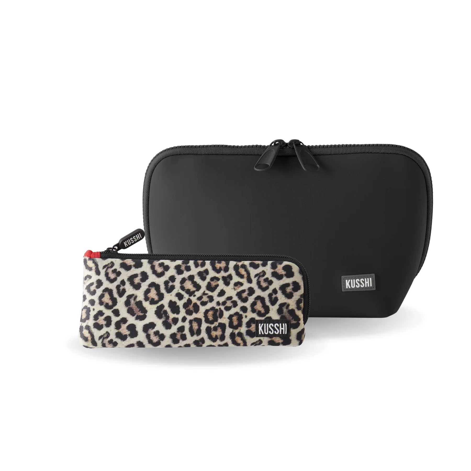 Kusshi Makeup Bag + Pencil Case Gift Set