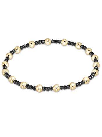 enewton Sincerity Faceted Hematite 2mm Bracelet