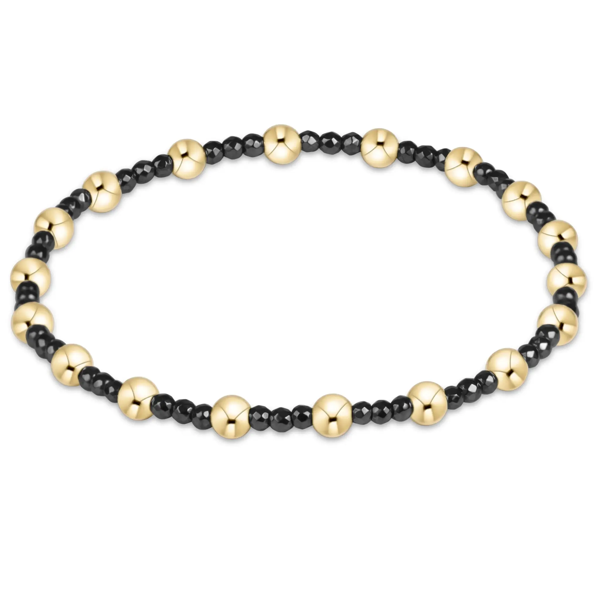 enewton Sincerity Faceted Hematite 2mm Bracelet