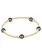 enewton Purpose Pearl Dark Grey 6mm Gold Bracelet