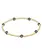 enewton Purpose Pearl Dark Grey 4mm Gold Bracelet